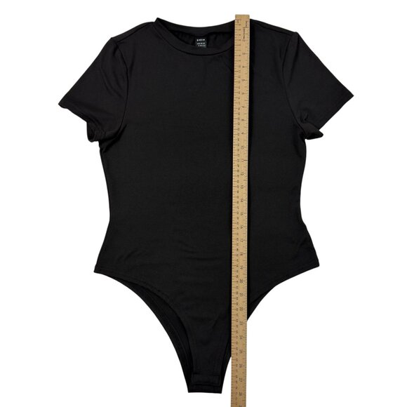 Black Short Sleeve Bodysuit Women’s Size L - Picture 10 of 10